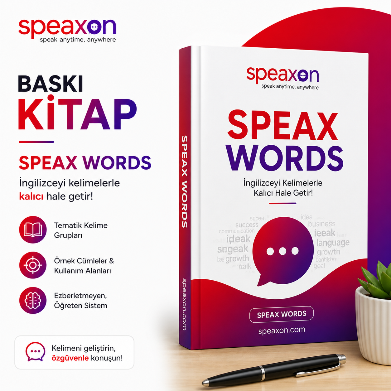 English Speax Words- İngilizce Kelime Kitabı